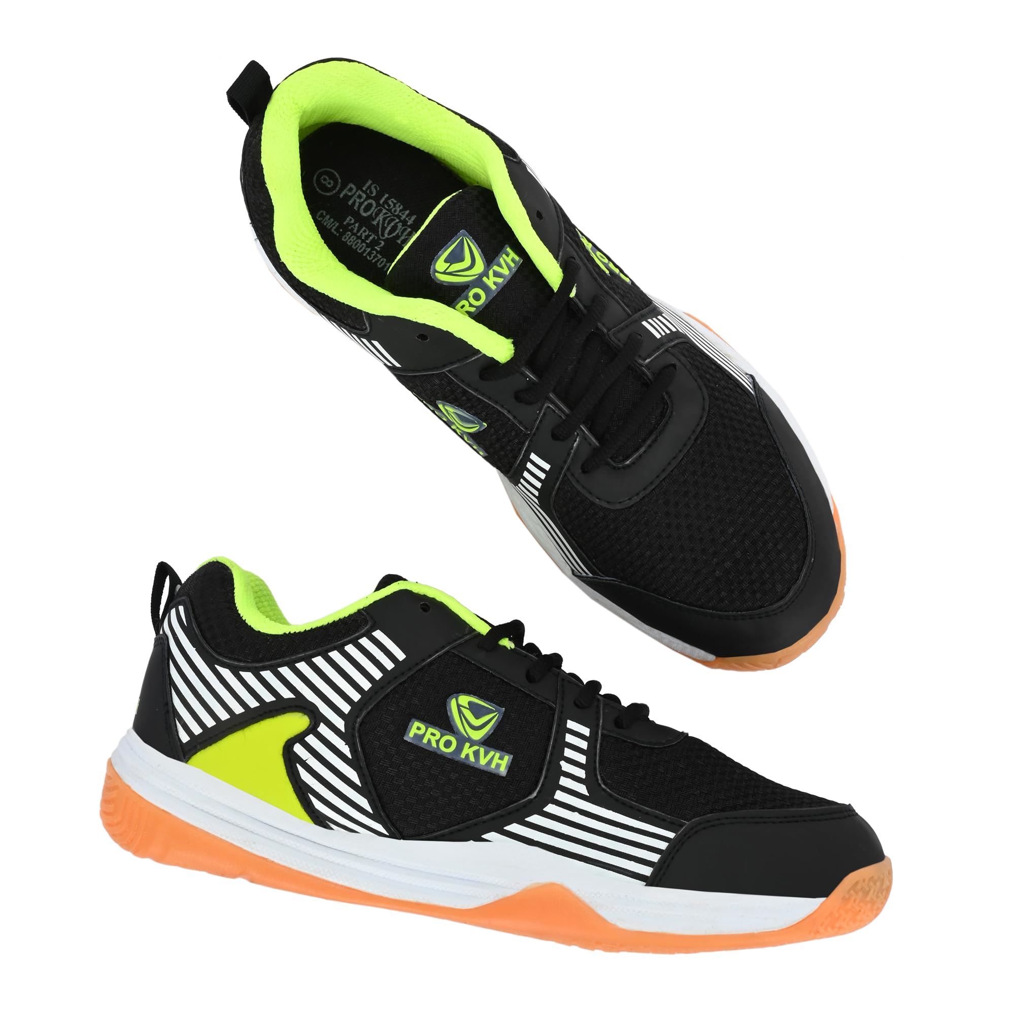 pro kvh Men’s Badminton Shoes | Non-Marking Rubber Sole | Lightweight Breathable Mesh | Indoor Court Sports Shoes for Badminton, Squash & Table Tenni-picture-30
