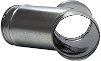 Vista 6 de Vent Systems 4'' Inch 45 Degree Duct Connector 3 Way Hose Adapter/Splitter for Hose T-Shape Round Pipe Connector- Extractor Fan - Duct Hose Dryer
