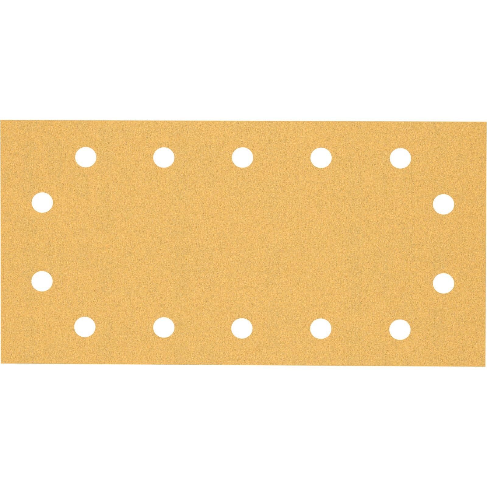 Bosch EXPERT C470 Punched Hook and Loop 1/2 Sanding Sheets 115mm x 230mm 120g Pack of 10