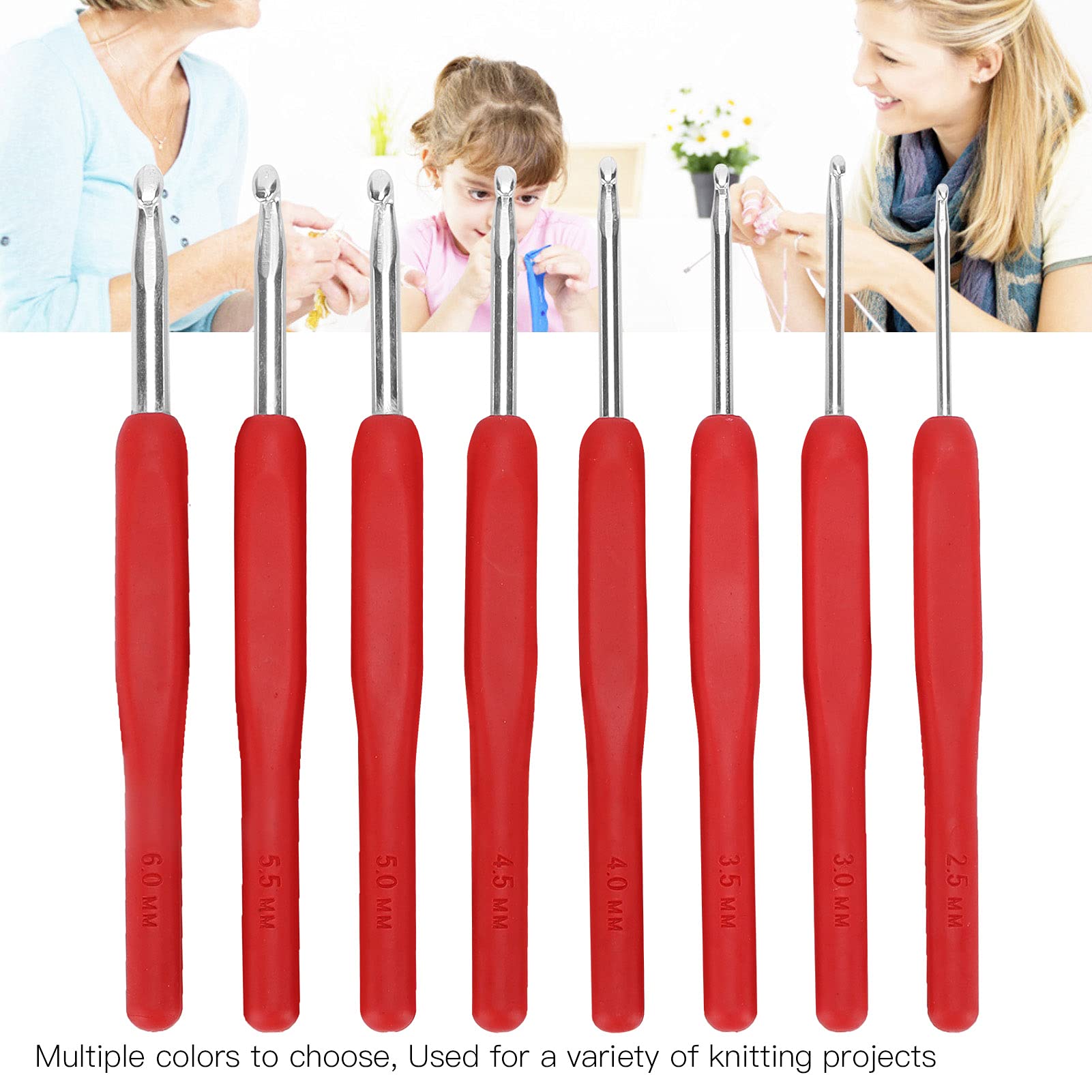 Kit à Tricoter Crochet DIY Crochet Pull Écharpe Tapis En Plastique