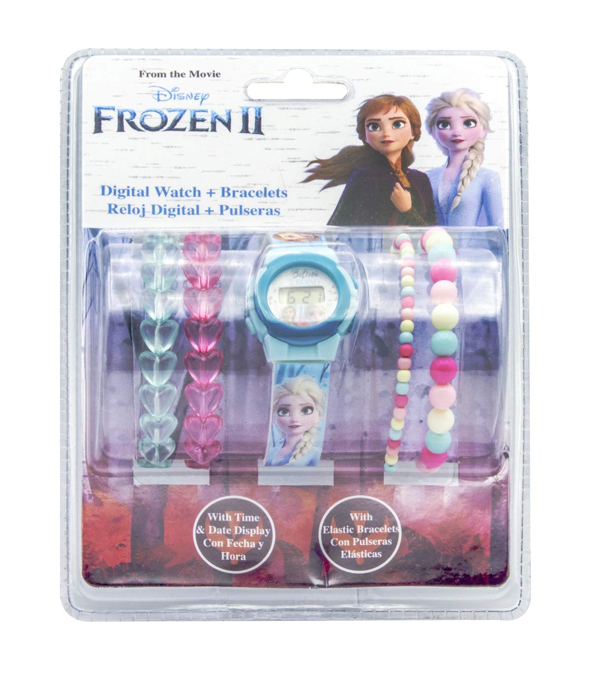 Joytoy KL82504 Disney Frozen II zegarek na rękę, kolorowy