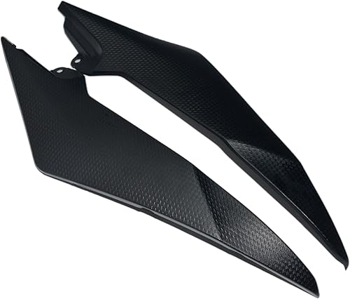 Panel de carenado lateral del tanque cubierta del tanque de gas para Yamaha YZF-R6 2008-2015, plástico negro