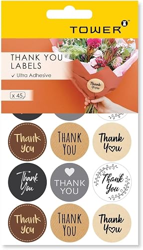 Tower Thank You Stickers
