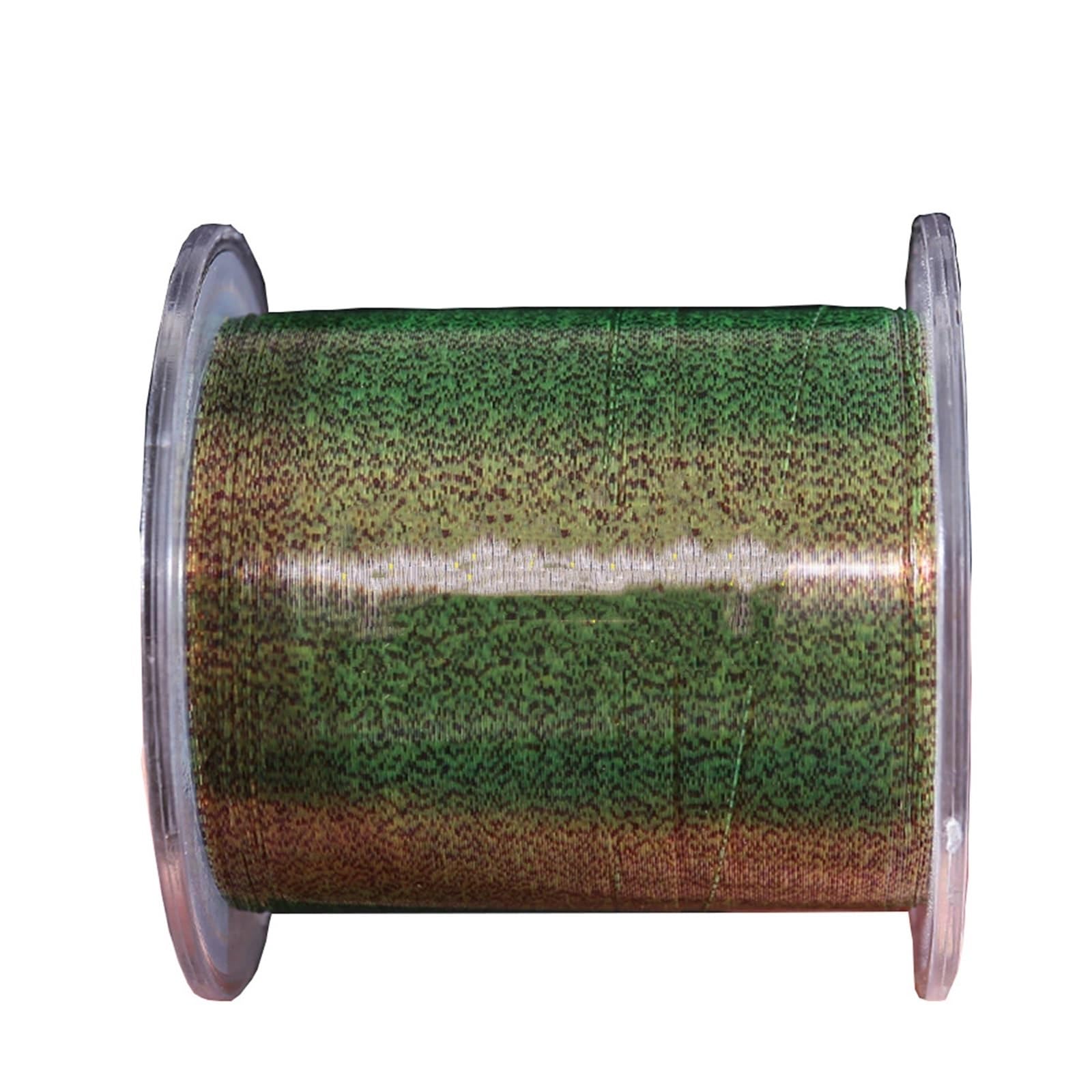 Filo Pesca 500M 1000M Lenza da pesca invisibile Super resistente monofilamento in nylon Materiale rivestito macchiolina for alla carpa(Green Spot,3000M 0.148mm-0.8)