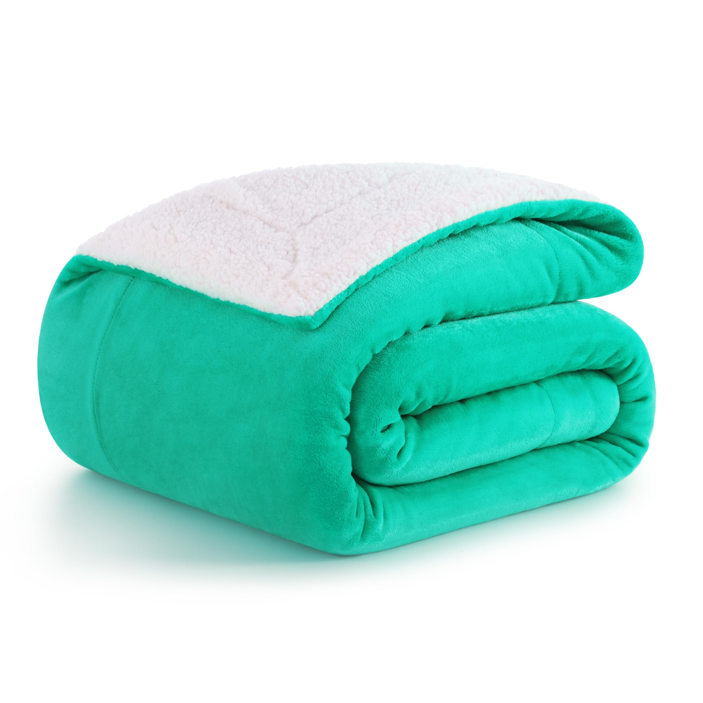 Coperta Sherpa 130x160 Cm - Spessa E Morbida, 550 GSM, Per Divano E Letto - Foto 3