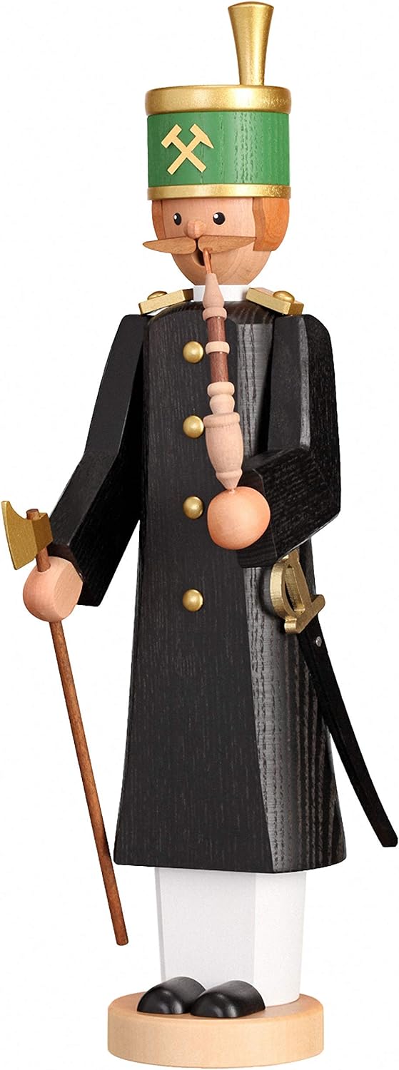 煙出し人形 炭鉱夫 高さ13 cm エルツ山地ザイフェン民芸品 オリジナル