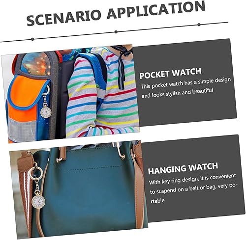 Miniatura 3 de BESPORTBLE Relojes de mesa para hombre Relojes de hombre pin reloj médico fob reloj enfermeras relojes para enfermeras relojes para hombres