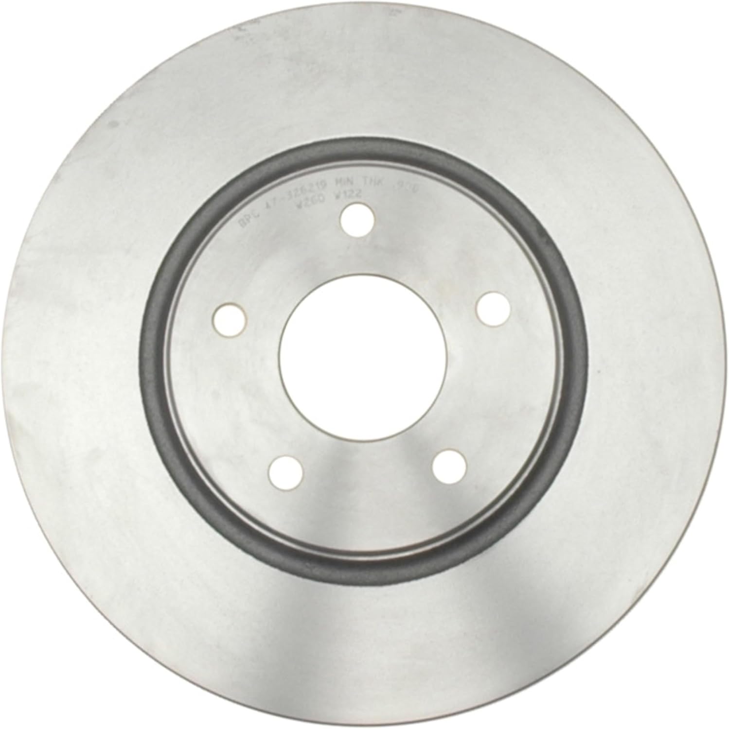 ACDelco Silver Non-Coated Front Brake Rotor 18A1659A | GM 19241831 Brake Rotors for Select Chevrolet Cobalt, Chevy Malibu, HRR, Pontiac G5, G6, Pursuit, Saturn Aura, Ion, and more