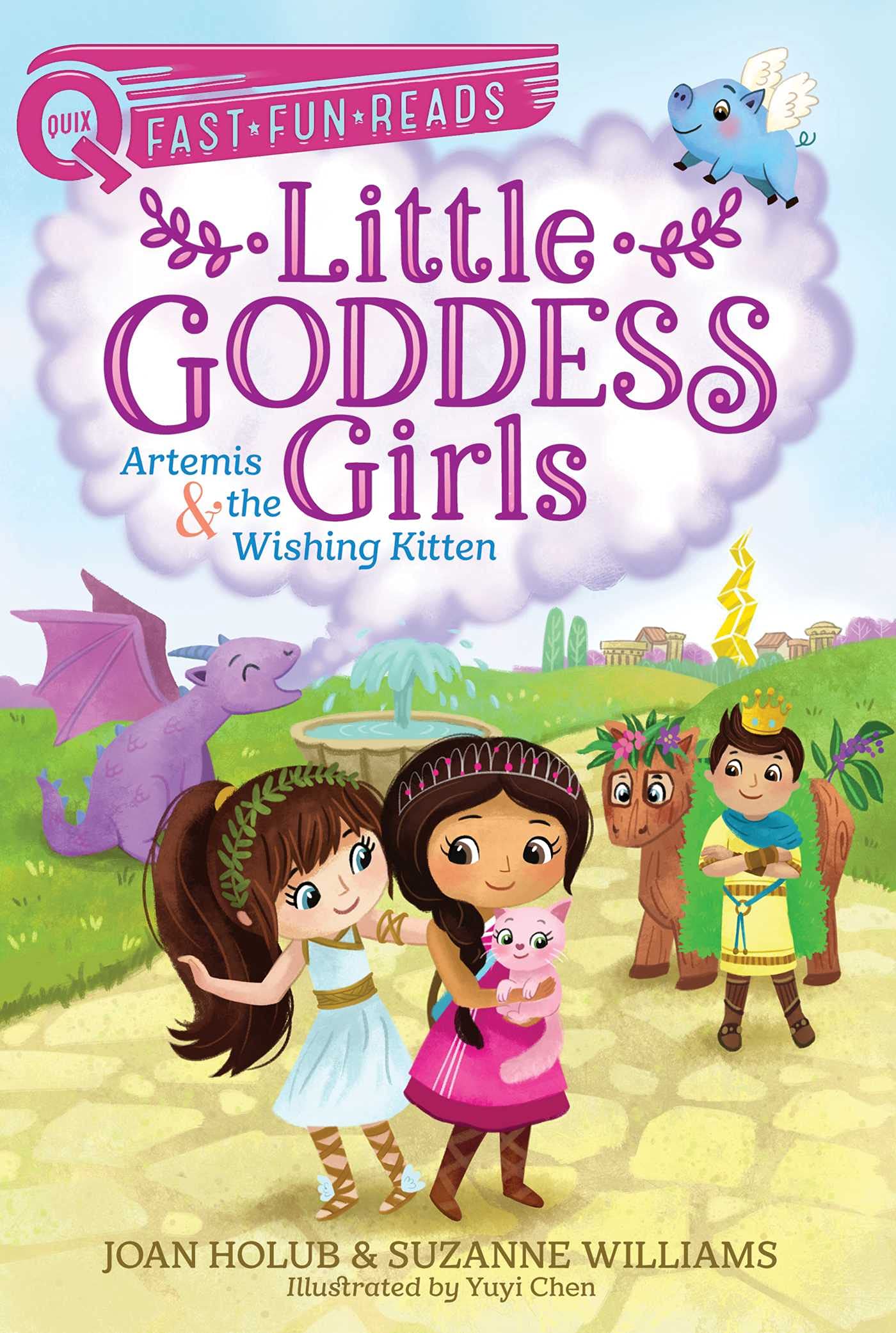Artemis & the Wishing Kitten: A QUIX Book (8) (Little Goddess Girls)