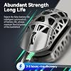 ATTACK SHARK R3 Magnesium Alloy Wireless Gaming Mouse – 46g Ultra Light, PixArt PAW3395 Sensor, 8K Response Speed, BT/2.4G/Wired Triple Mode, 26000 DPI, Windows/Xbox/PS Compatible - Silver Gray