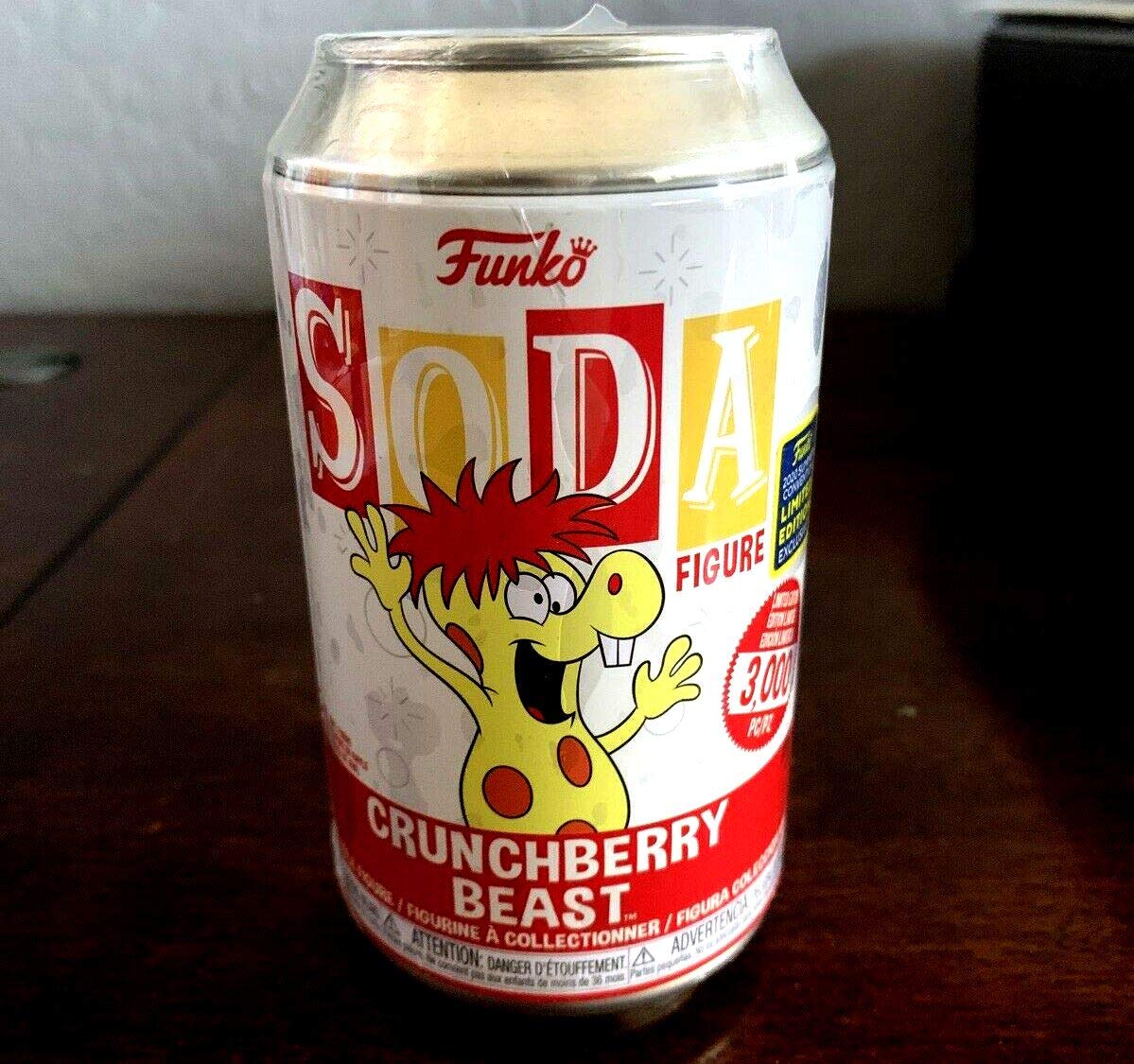 Funko Pop Soda Crunchberry Beast 2020 SDCC Exclusive LE 3000