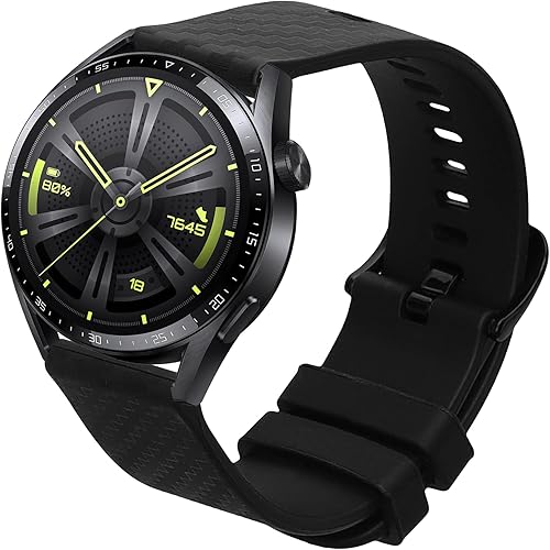 kwmobile Correa compatible con Huawei Watch GT3 Pro de 1.81 pulgadas  GT3 de 1.81 pulgadas  1.81 pulgadas  GT 1.654 pulgadas  1.812 pulgadas  1.812