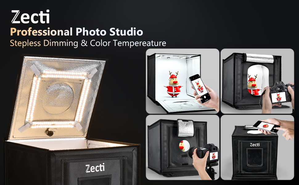 Amazon.com : Upgrade Photo Studio Light Box-160pcs LED-Oxford