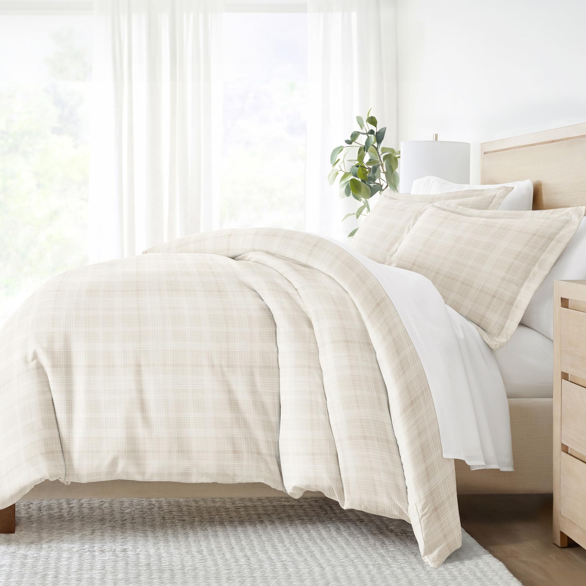 Linen Market Duvet Cover Queen (Ray) - Experience Hotel-Like Comfort with Unparalleled Softness, Exquisite Prints & Solid Colors for a Dreamy Bedroom - Queen Duvet Cover Set with 2 Pillow Shams โ image 1
