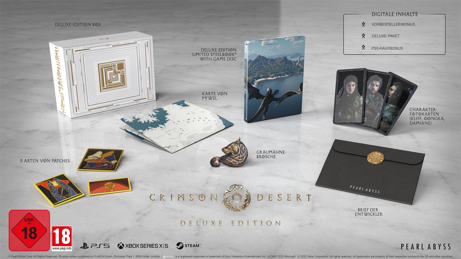 Crimson Desert Deluxe Edition (PS5)