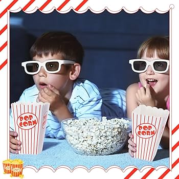 Amazon.co.jp: 映画ナイトポップコーンボックス ペーパー