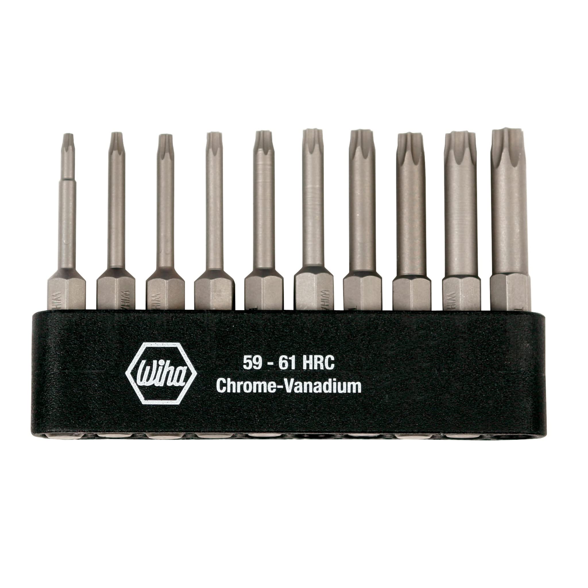 Puntas Torx Wiha 74981 juego de destornillador T6 T10 T15 T20 T25 T30 10 unidades