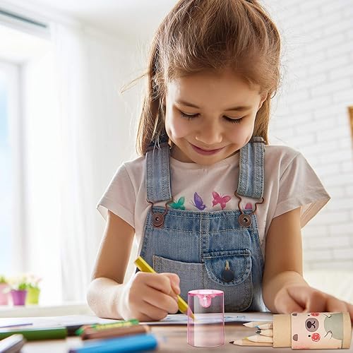 Miniatura 5 de Outus Mini lápices de colores de dibujo con sacapuntas, lápices portátiles en tubo para adultos, artistas, escritura, bocetos, regalos de Halloween