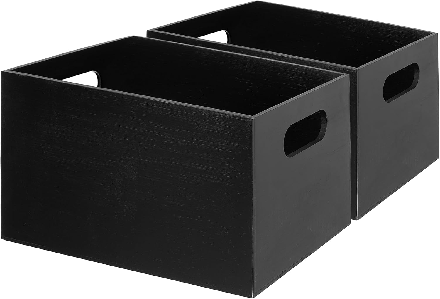 StorageWorks Bamboo Organizers for Shelves, Handcrafted