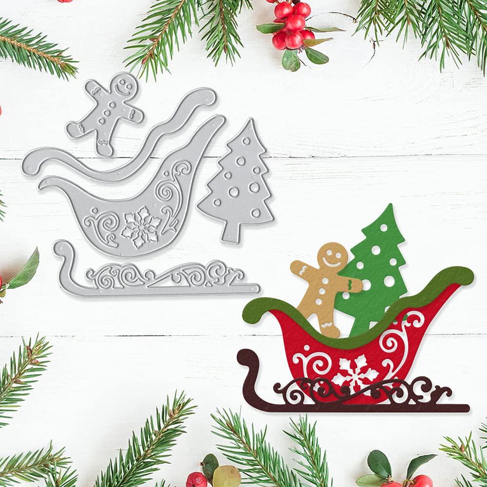 Amazon.co.jp: クリスマスツリーソリカットダイ、カード作成