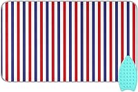 Vista 43 de Alfombrilla de planchar y almohadilla magnética resistente al calor, manta de planchado portátil de viaje, fundas para tabla de planchar de 27.6 x