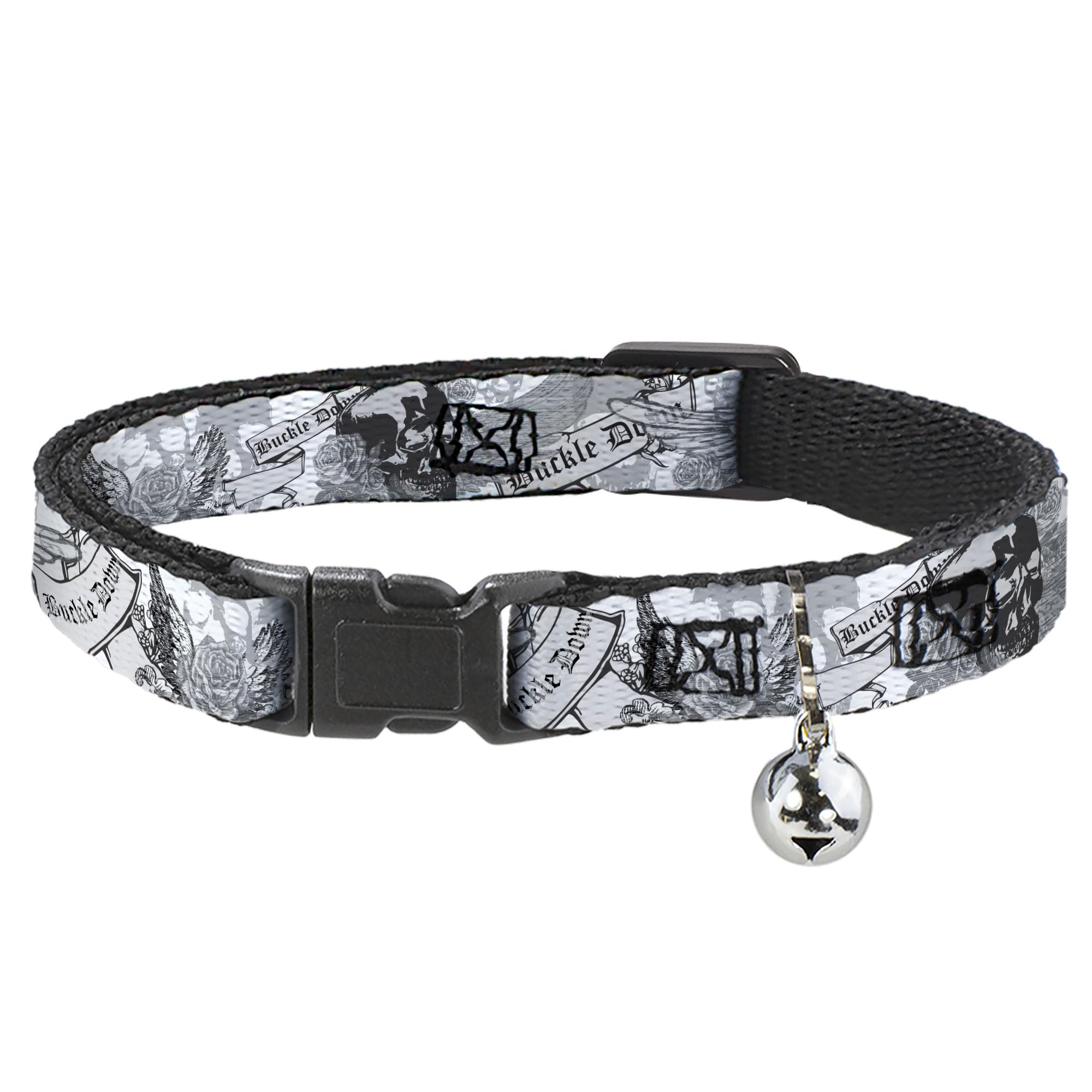 Cuello de gato anticaídas que evita asfixias con hebilla breakaway ajustable