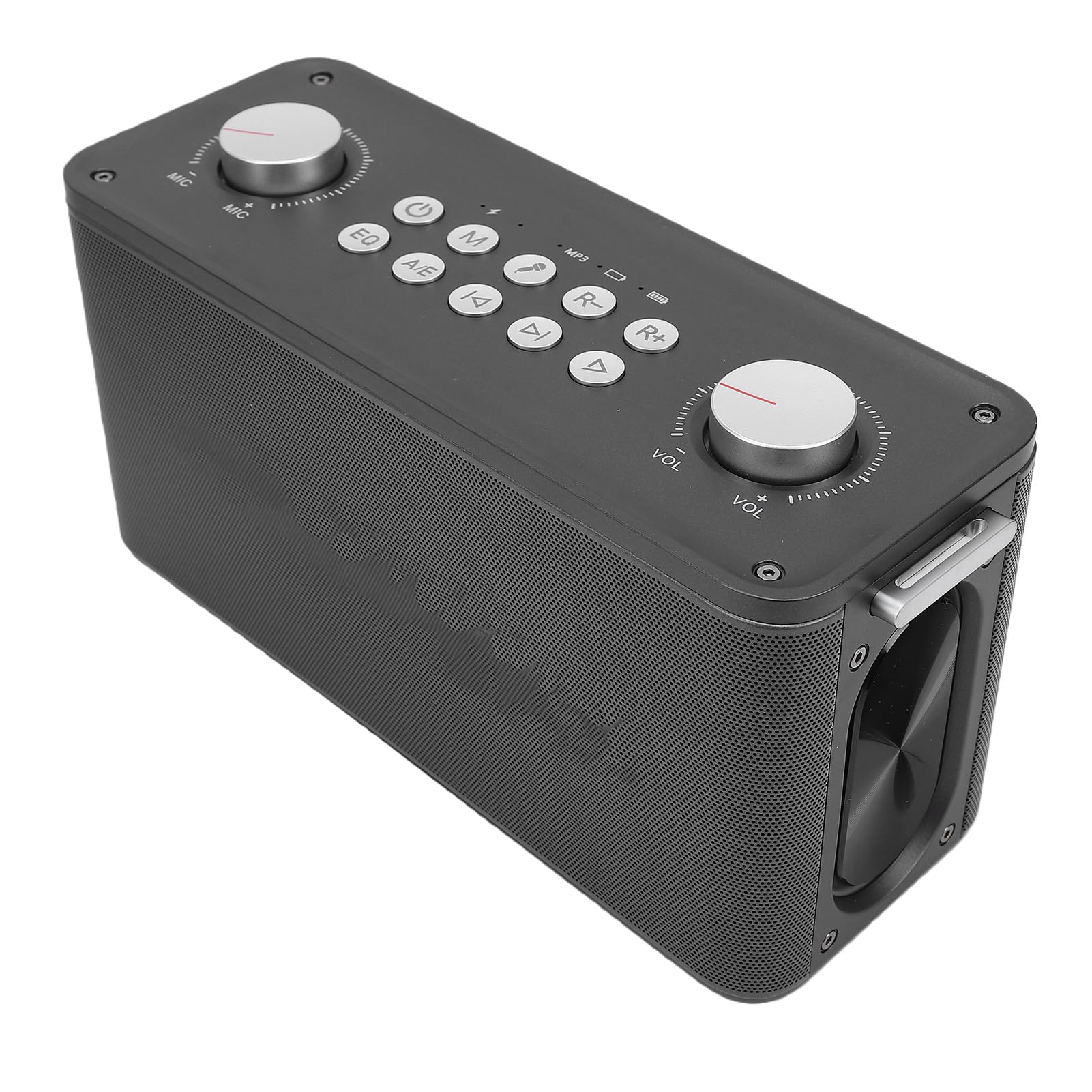 Macchina karaoke wireless portatile con telecomando per eventi esterni a casa, altoparlante in alluminio