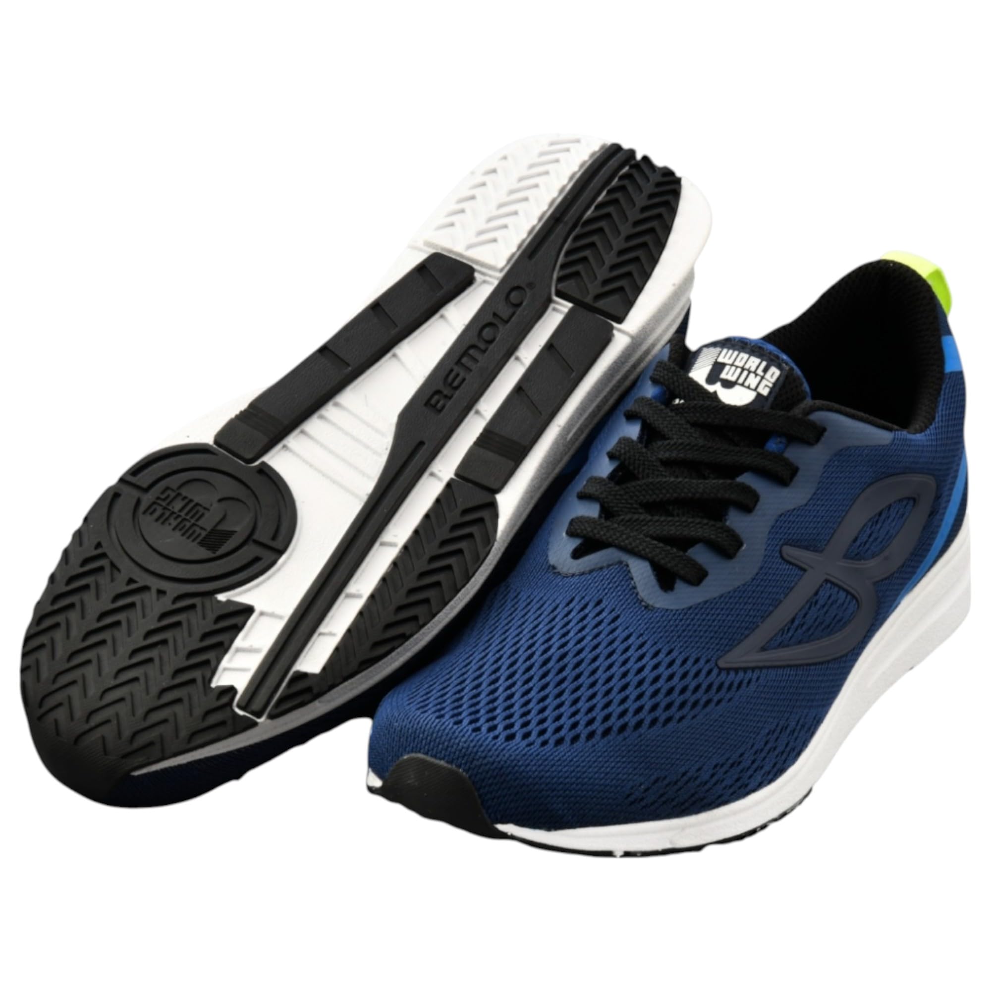 ビモロ　Bemolo ランニングシューズ ビモロシューズ 赤 25.5㎝ - メルカリ