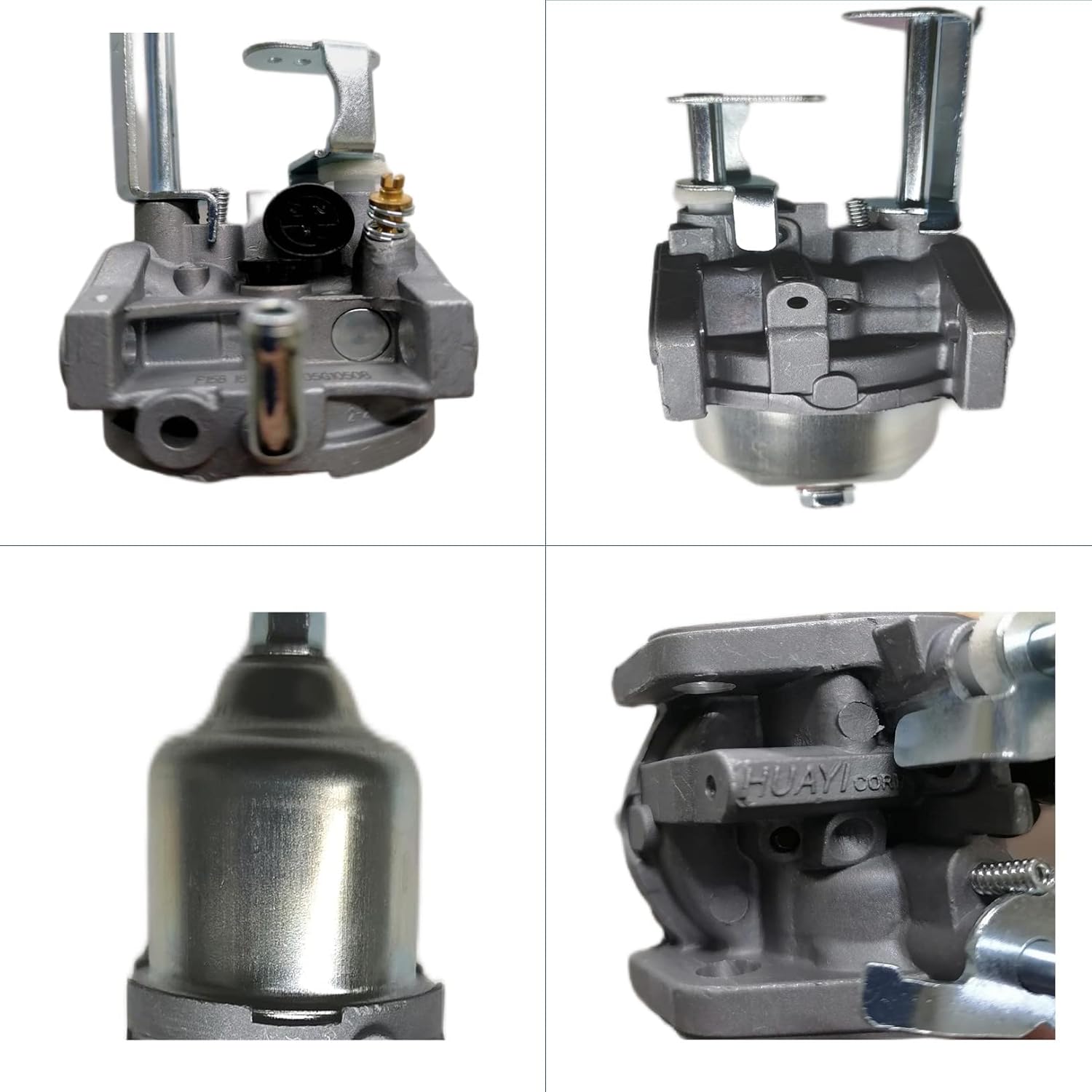 QYMOTO CK100-S Carburetor for Coleman SK100 RTK100 Go Kart,CT100U CC100X Mini Bike,Huayi Carburetor 98cc 100cc 110cc 3HP OHV Engine Adjustable Carb