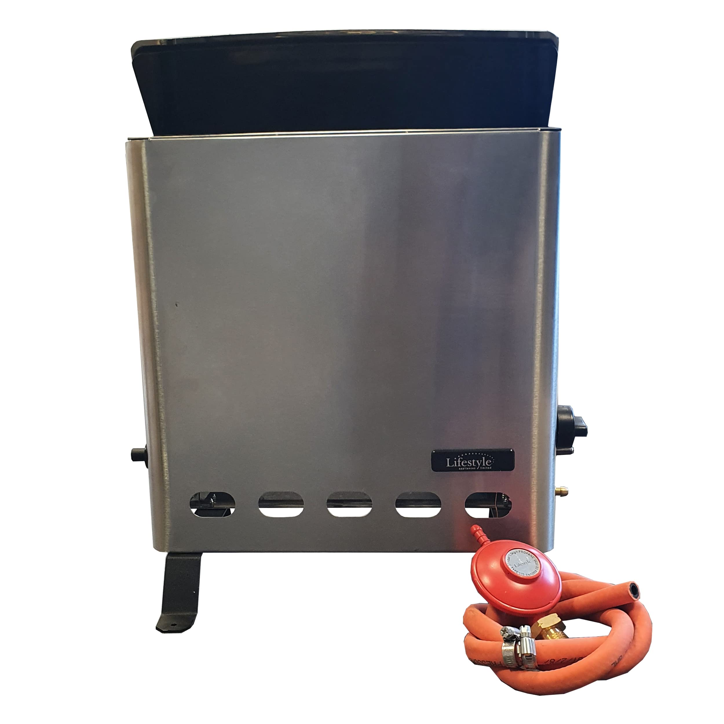 Lifestyle Eden Professional 4.2kw Greenhouse Heater : Stainless Steel :  Amazon.co.uk: Garden
