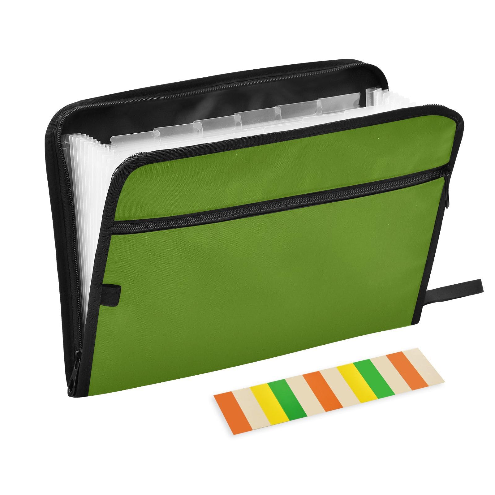 Amazon.com : Kigai Dark Green Accordion File Organizer 13 Pockets
