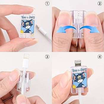 キャラクターケーブルプロテクター Amazon.co.jp: LoveAndCables アニマルバイトケーブル コード
