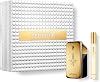 Rabanne 1 Million Eau de Toilette - 0.34 oz + 1.7 oz - 2 piezas | Fragancia duradera para hombre con mandarina, canela y ámbar - Set de regalo de lujo para hombre 2.04 Fl Oz (Paquete de 1) 1