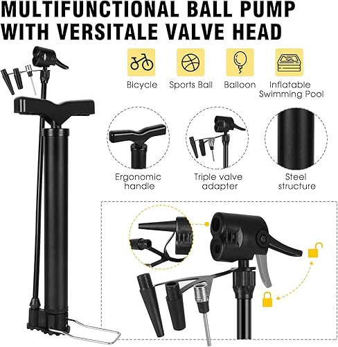Miniatura 6 de Juego de equipos de entrenamiento de velocidad de agilidad, escalera de agilidad de 20 pies, 14 conos de fútbol, pelota de fútbol tamaño 4,