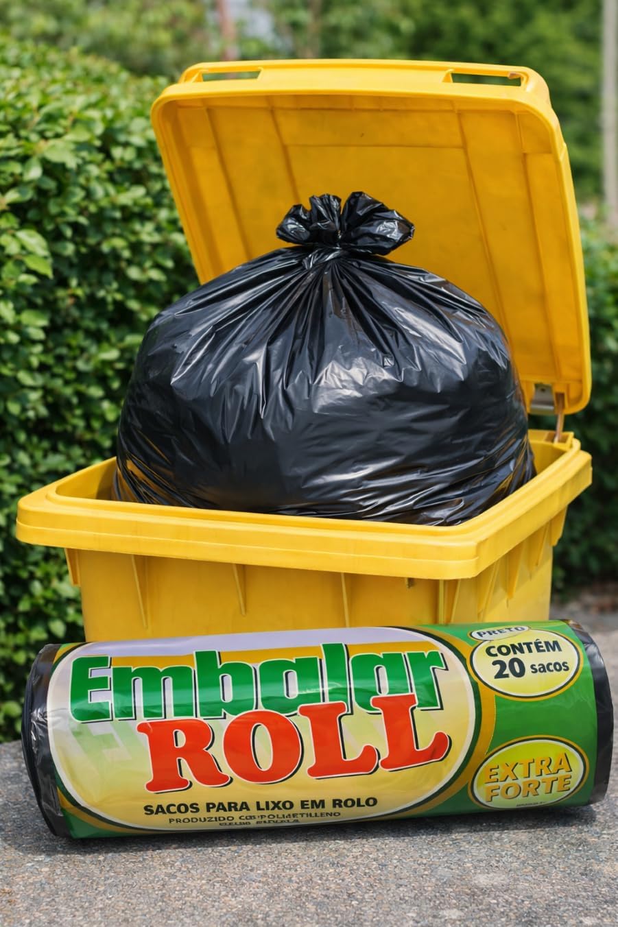 Heavy Duty Heavy Duty Black Heavy Duty Trash Bag (100 Liters - 20 Count)