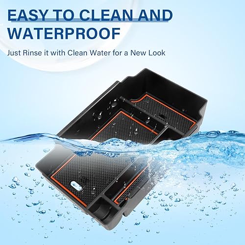 Miniatura 10 de MOCHNET - Bandeja organizadora de consola central para accesorios Subaru Crosstrek 2024 2024 y accesorios Subaru Impreza 2024, organizador de