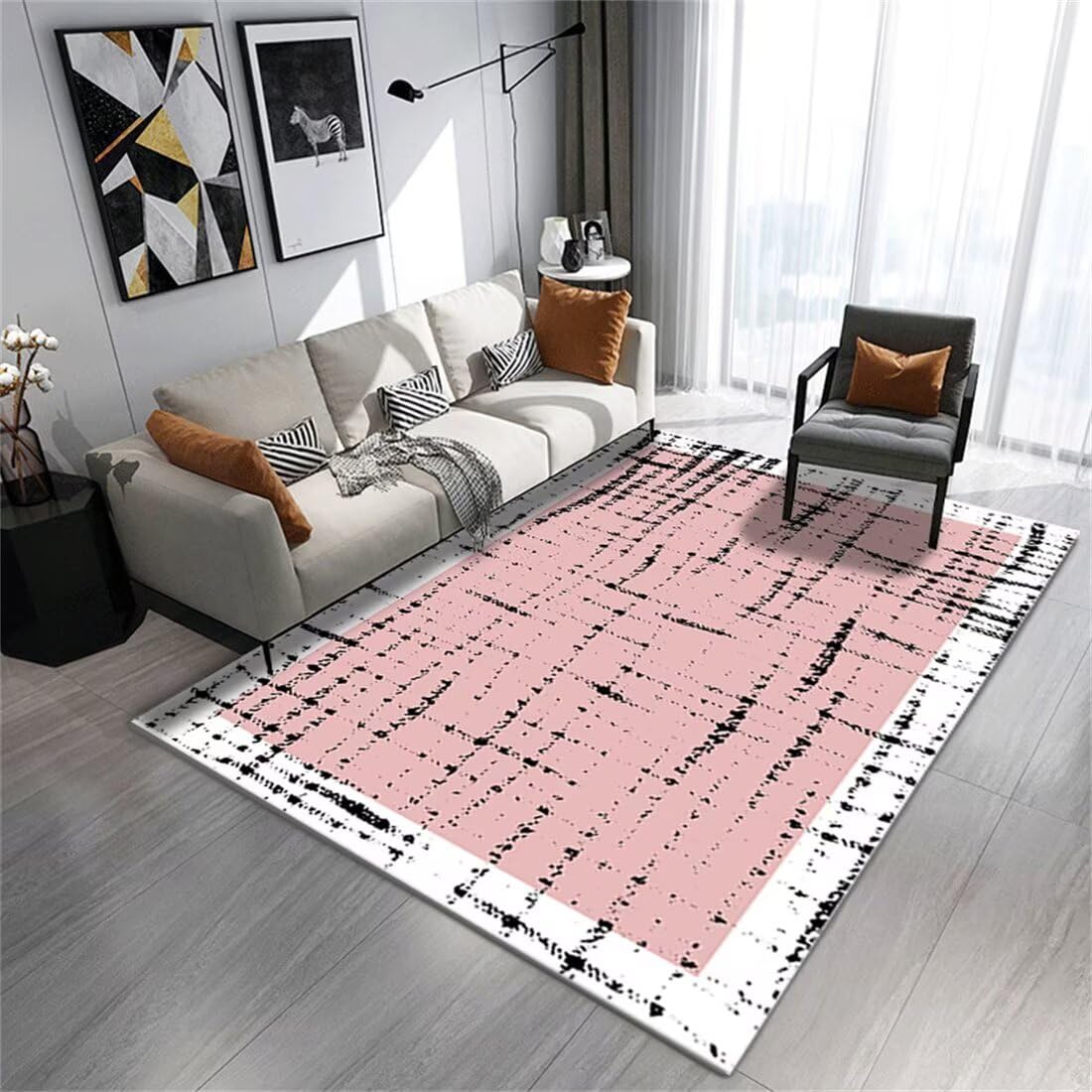 Tapis velours cristal pliable et lavable 120x200CM | Décoration douce pour chambre enfant