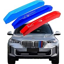 MColored Clips compatible for 23-up for BMW X5 G05 LCI Fit 40i 40ix 50ix M50iX SVA 2023 2024 2025 2026 Stripe Grille Grill Kidney