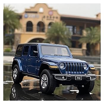 Jeep Wrangler Rubicon ミニカー Amazon.com: MING ZHEN Toy car Model 1:32 for Jeeps Wrangler