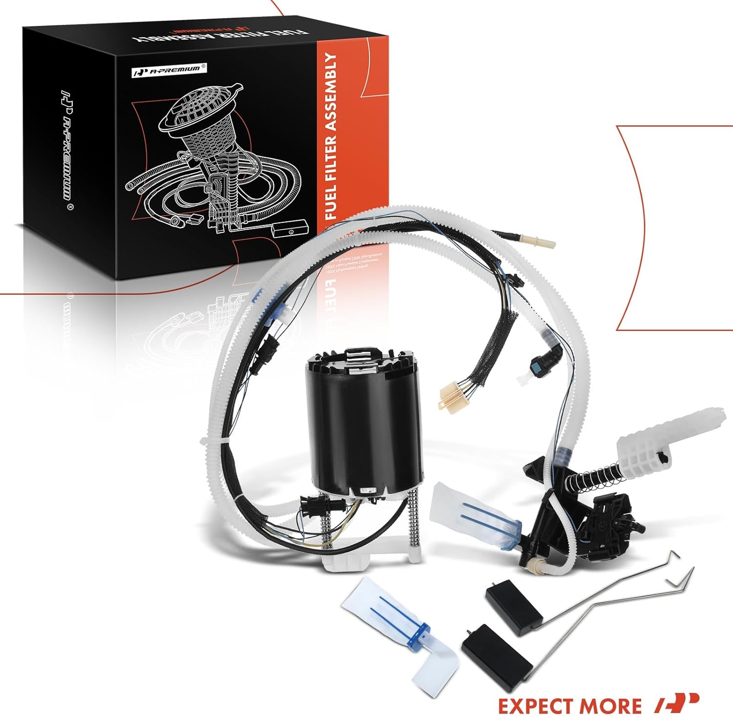 A-Premium Fuel Pump Assembly with Sending Unit Compatible with Land Rover Range Rover 2006 2007 2008 2009, 4.2L, Gas