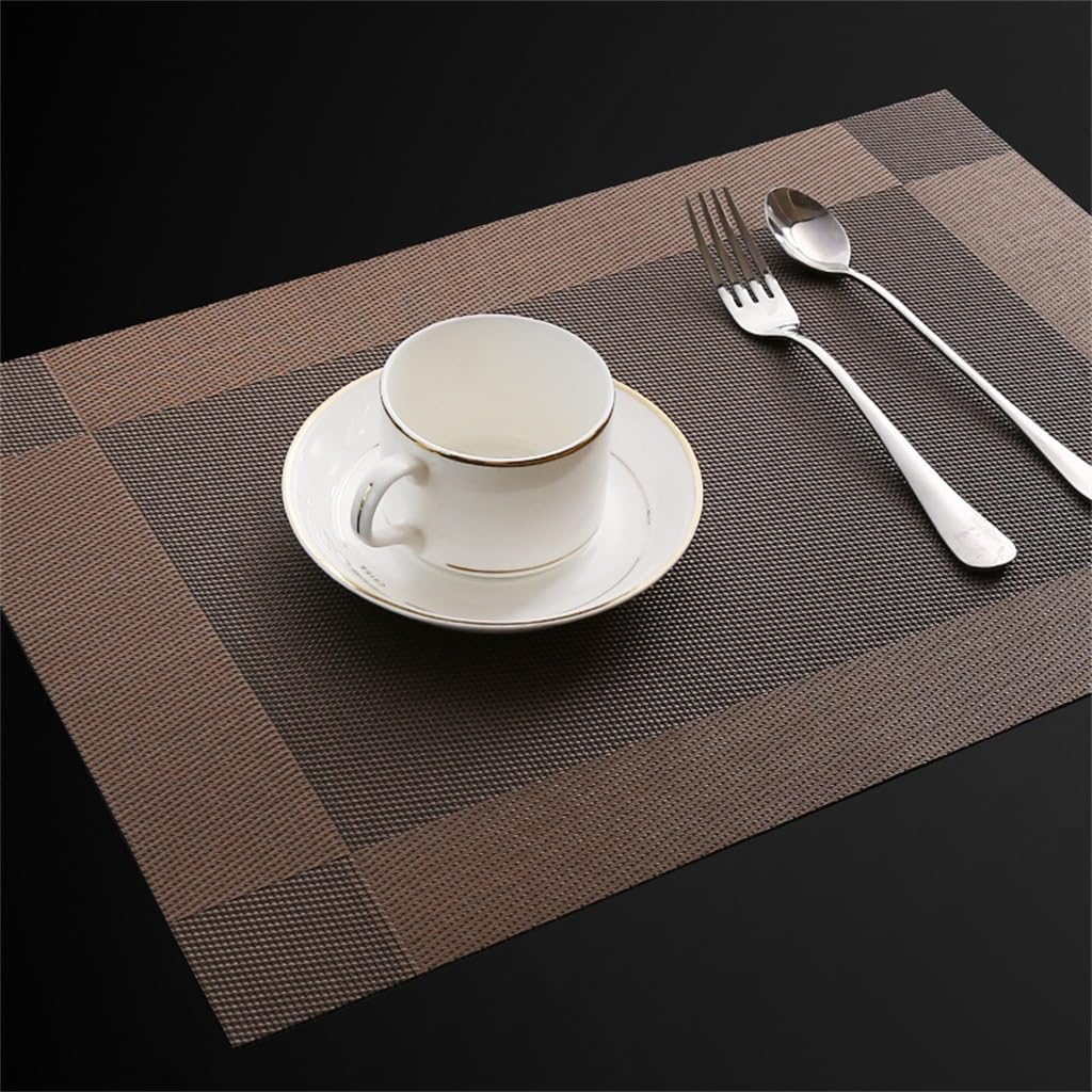 Household Heat Resistant Tableware Mat PVC Heat Insulation Mat European Table Western Placemat