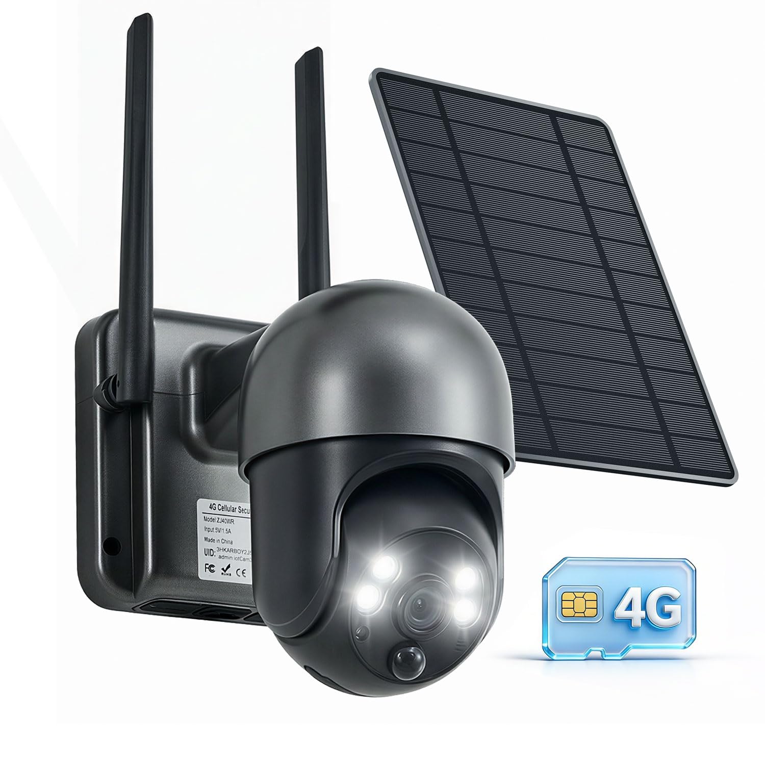 Amazon.com : SACUMURT 4G LTE Cellular Security Camera Wireless