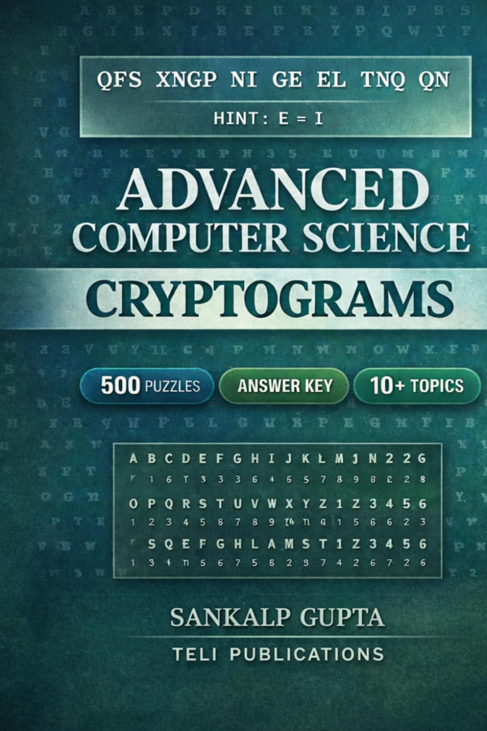 Advanced Computer Science CRYPTOGRAMS: 500 Unique Substitution Cipher Puzzles on AI, Blockchain, Cybersecurity, Coding & More | With Answer Key (Word Search Puzzles)