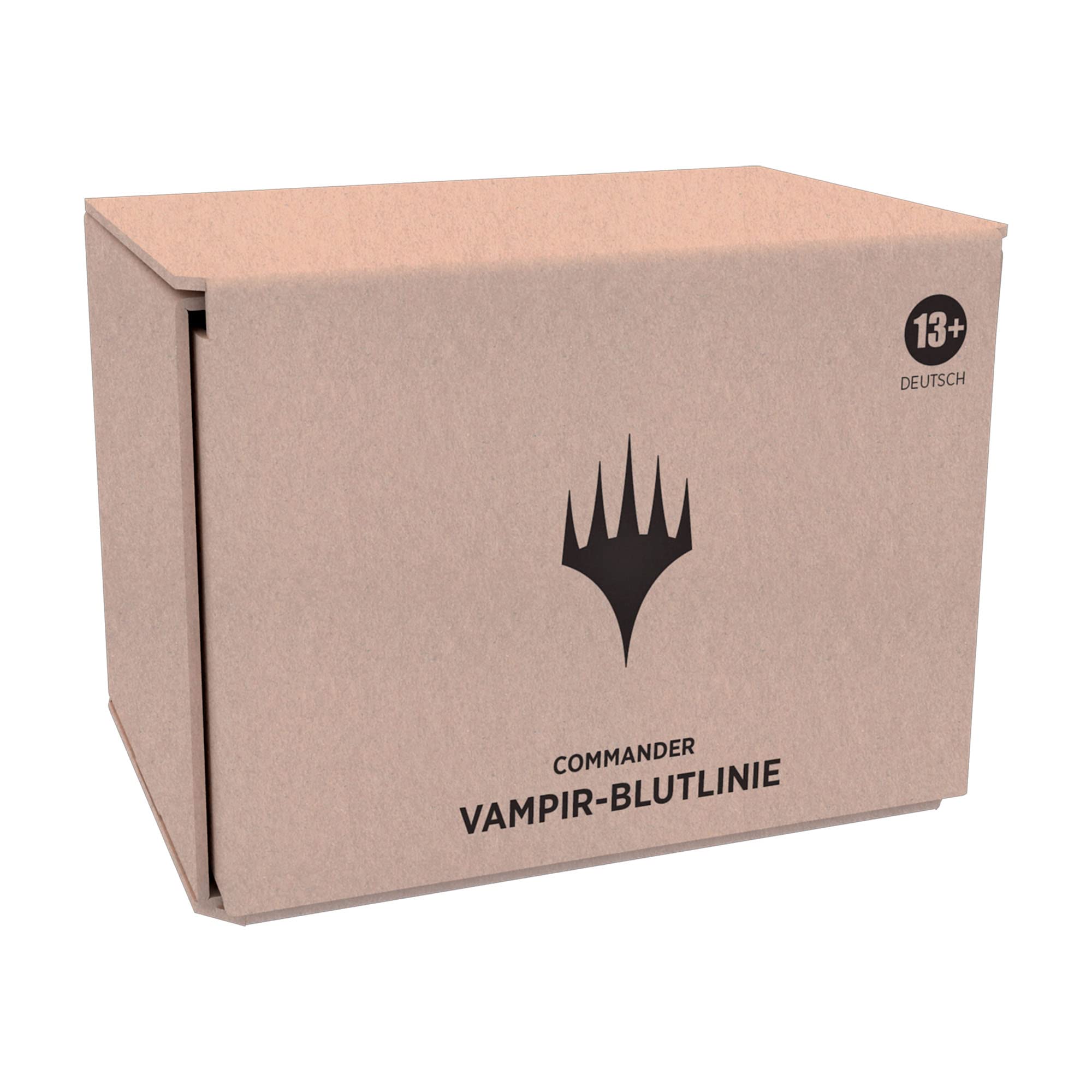 Magic: The Gathering Innistrad: Blutroter Bund Commander-Deck – 13 Jahre+, Vampir-Blutlinie (Schwarz-Rot), Version mit minimaler Verpackung (Deutsche Version)