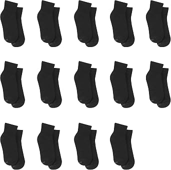 Hanes Women's Crew, Ankle, and No-Show Moisture-Wicking Cushioned Athletic Socks (14 Pack)