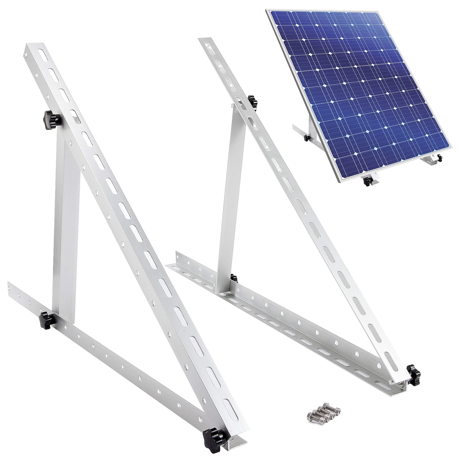 Buy Aulock Adjustable Solar Panel Tilt Mount Brackets 28" Folding Mounting Solar Panel Support