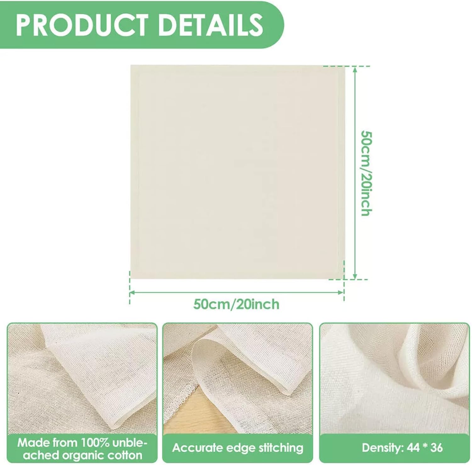 Cheese Cloths Fabric Juice Making Cheesemaking Kitchen Supplies