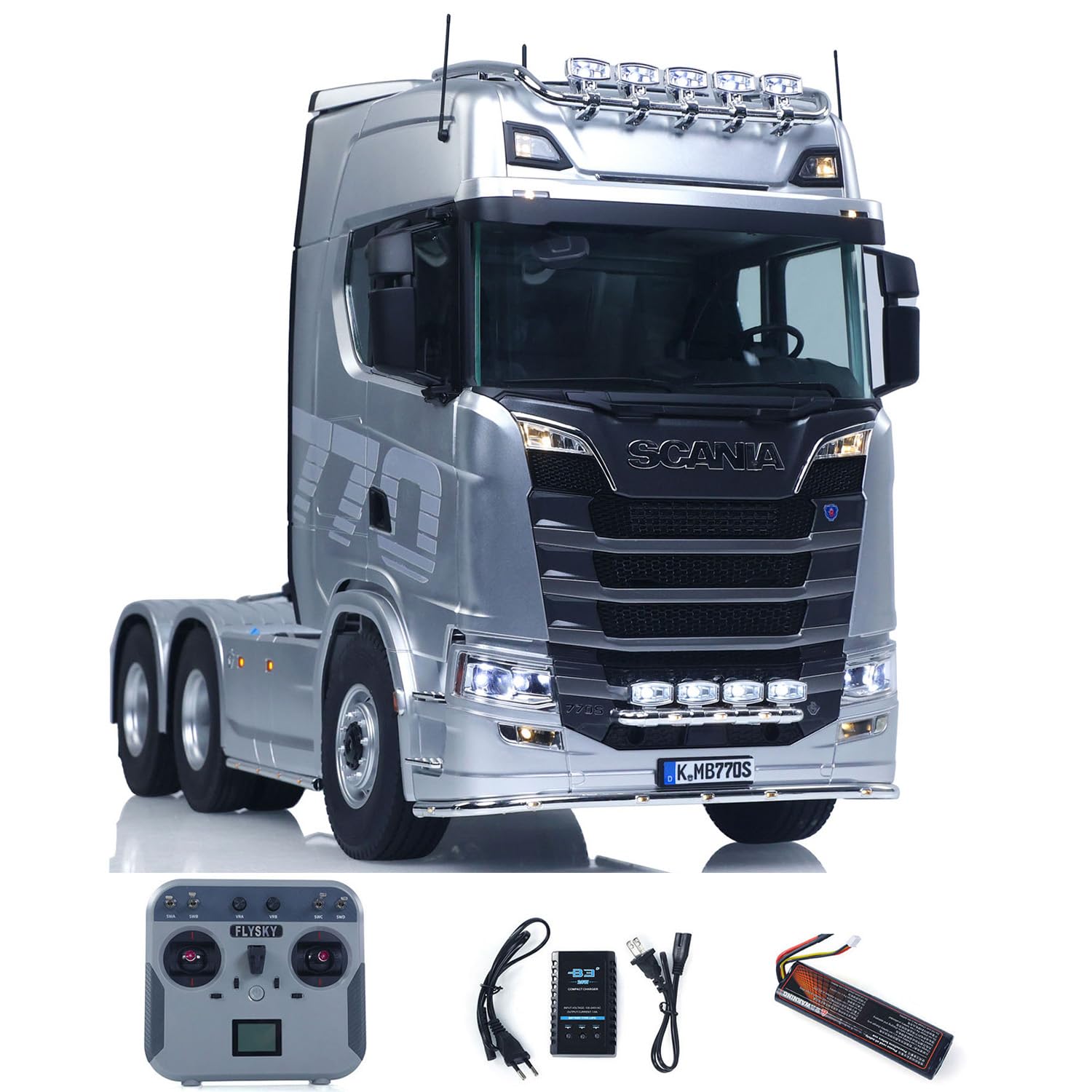 ホビーラジコン RC TRUCK 1/14 HANDMADE Amazon.com: TOUCAN RC HOBBY 1/14 KABOLITE RC Tractor Car 770S 100