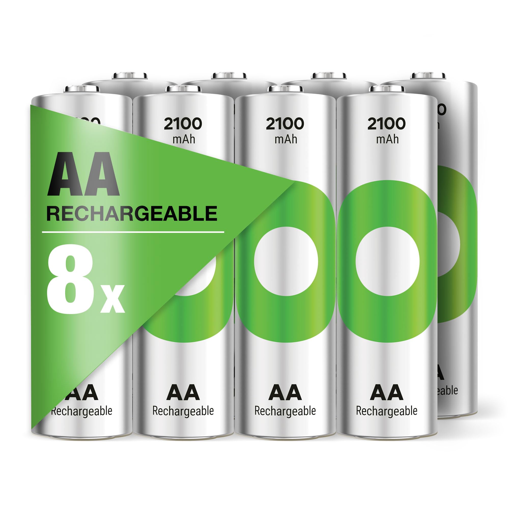 Gp Recyko 2100Mah Aa C8