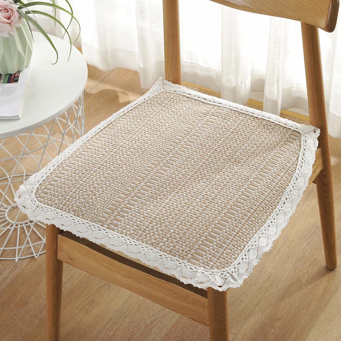 Coussin Rehausseur Chaise - 40x40 Cm | Rembourrage Polyester | Gris Foncé | Pour Personnes âgées